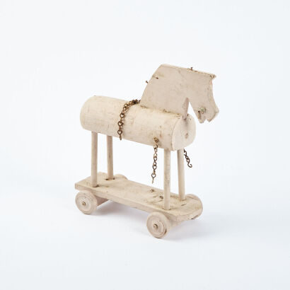 A Handmade Folk Art Trojan Horse