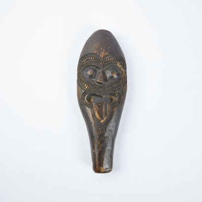 A Small Carved Patu