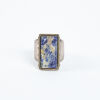 A Sterling Silver Maxwell Collins Druzy&nbsp;Ring&nbsp;London 1970s - 2