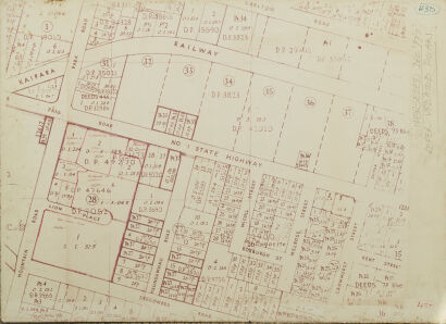 A Large Newmarket Development Plan Print