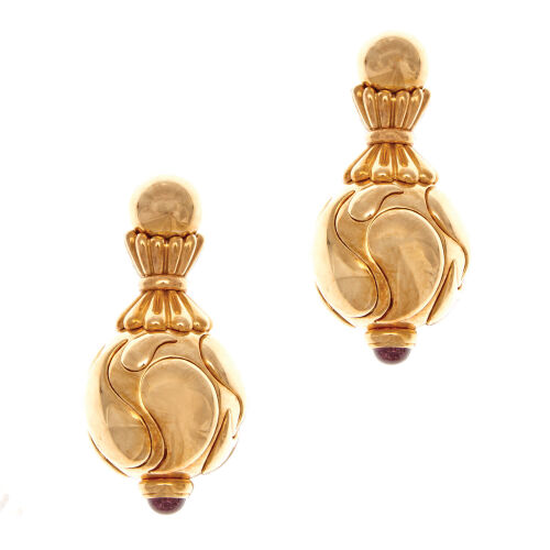 18ct Chopard Pushkin Earrings