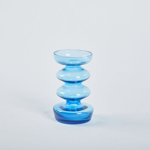 An Art Glass Candlestick Holder