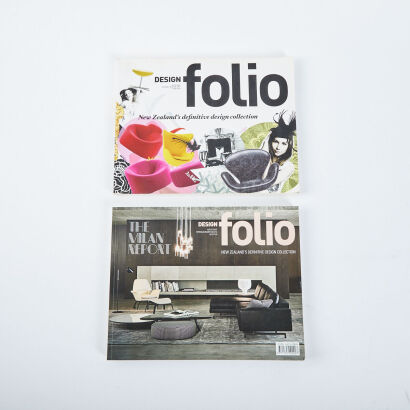 A Pair Of Desgn Folio Magazines