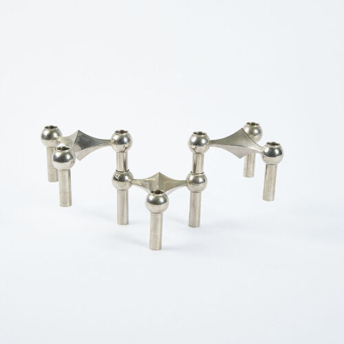 A Trio Of Nagel Candle Holders