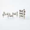 A Set Of Six Nagel Candle Holders