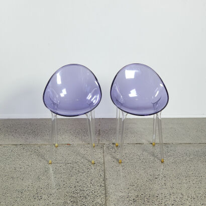 A Pair Of Kartell Mr Impossible Chairs