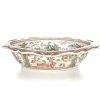 A Qing Dynasty Canton Famille Rose Begonia Bowl