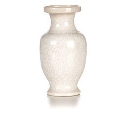 A Chinese White Glazed Vase