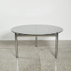 A Deluxe 1970S Chrome And Smoked Glass Dining Table By Framecraft - 2