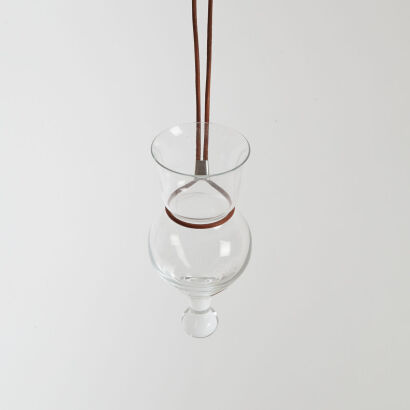 A Neckglass by Christer Holmgren for Holmegaard Copenhagen