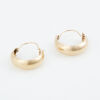 9ct Yellow Gold, 20 mm Plain small hoops