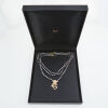 Karen Walker, Special order, 9ct Yellow Gold, Pearl, Diamond Skull Necklace with a 14ct Yellow Gold Clasp - 2