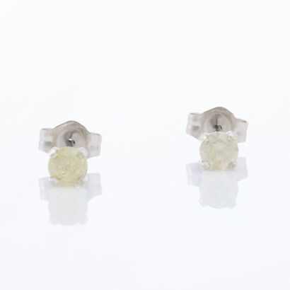 14ct White Gold, .30ct Diamond Stud Earrings