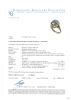 Platinum, 4.00ct Ceylonese Sapphire and Diamond Cluster Ring - 3
