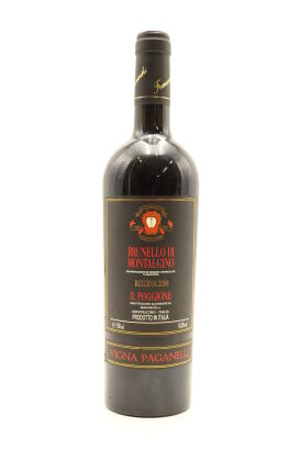 (1) 2006 Il Poggione Vigna Paganelli, Brunello di Montalcino Riserva DOCG [JR17.5] [RP97] [WE96]