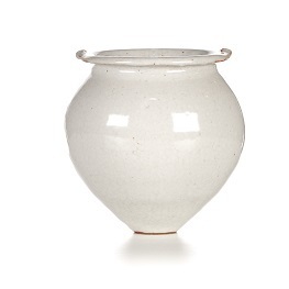 A Korean White-Glazed Jar