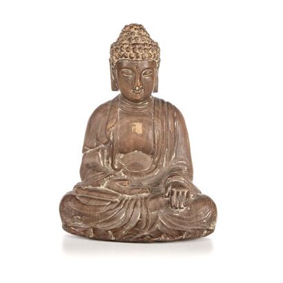 A Wooden Sitting Guanyin