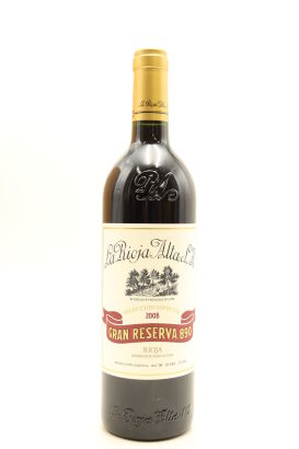 (1) 2005 La Rioja Alta S.A. Gran Reserva 890, Rioja DOCa [JR19] [RP95] [WS95]