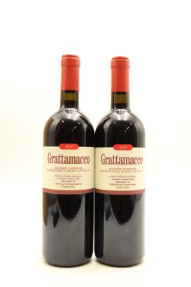 (2) 2016 Podere Grattamacco Bolgheri Superiore, Bolgheri [RP96] [WS95]