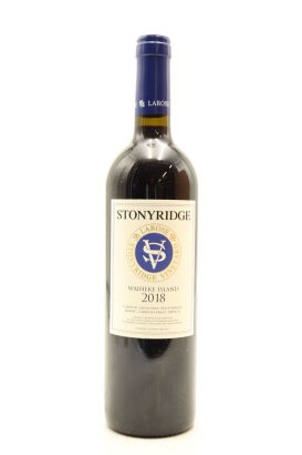 (1) 2018 Stonyridge Vineyard Larose, Waiheke Island