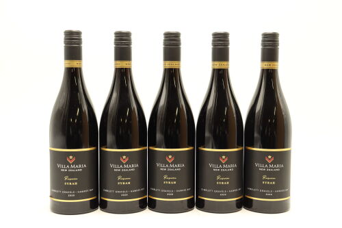 (5) 2020 Villa Maria Reserve Syrah, Gimblett Gravels