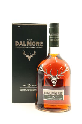 (1) The Dalmore 15 Year Old Single Malt Scotch Whisky, 40% ABV