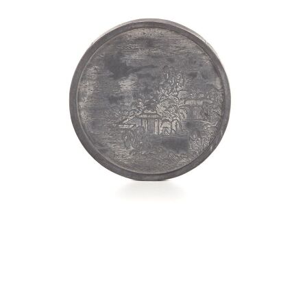 A Chinese Round Ink Block