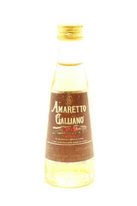 (1) Galliano Amaretto Liqueur Miniature, 28% ABV, 50ml