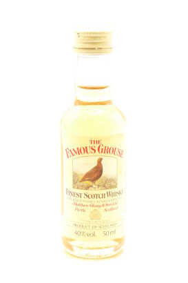 (1) The Famous Grouse Finest Blended Scotch Whisky Miniature, 40% ABV, 50ml