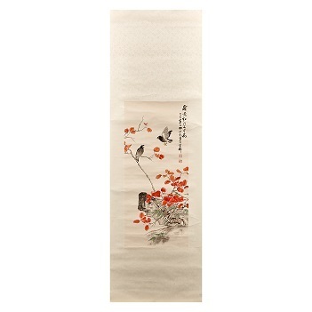A Chinese Painting with Flower and Bird