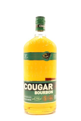 (1) Cougar Bourbon Whiskey, 37% abv, 1000ml