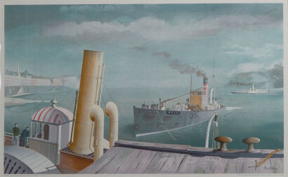 FELIX KELLY Drifter and Paddle Steamers