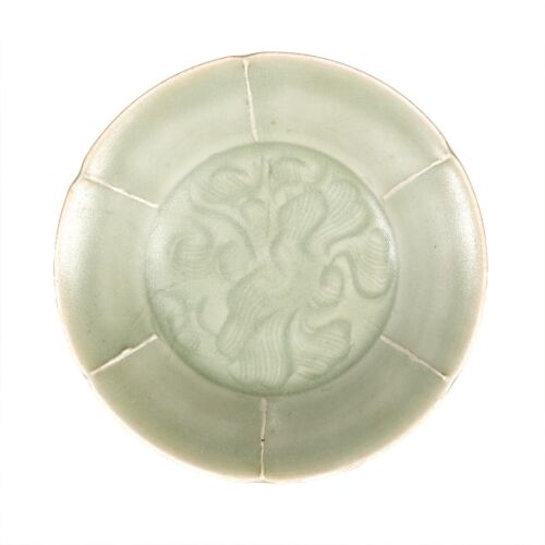 A Song Dynasty Longquan Kiln Flower Plate