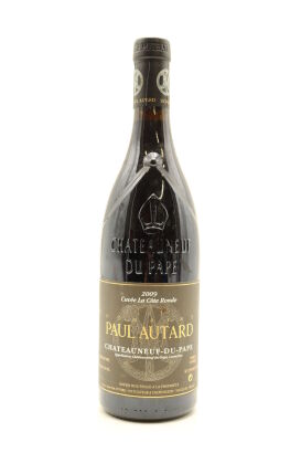 (1) 2009 Domaine Paul Autard Chateauneuf-du-Pape La Cote Ronde, Rhone [JR17] [WS93]