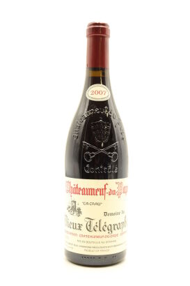 (1) 2007 Domaine du Vieux Telegraphe Chateauneuf-du-Pape La Crau, Rhone [JR18] [RP96] [WS95]