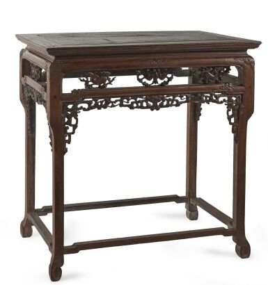 A Mid-Qing Dynasty Tieli Wooden Table (Gongzhuo)