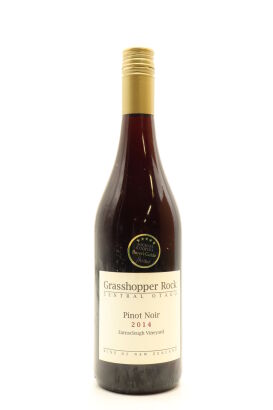 (1) 2014 Grasshopper Rock Earnscleugh Vineyard Pinot Noir, Alexandra [JR16] [BC95]