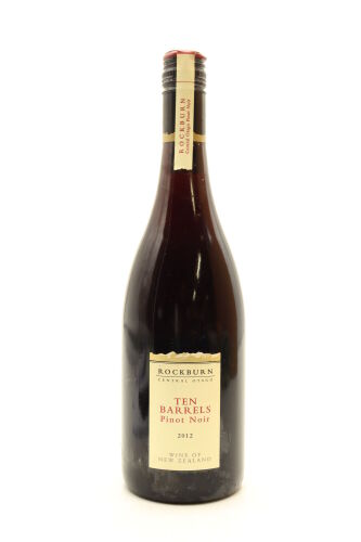 (1) 2012 Rockburn 'Ten Barrels' Pinot Noir, Central Otago [BC95]
