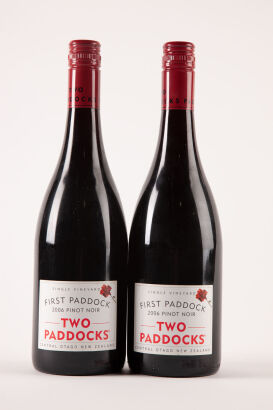 (2) 2006 Two Paddock First Paddocks Pinot Noir, Central Otago