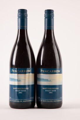 (2) 2002 Pencarrow Pinot Noir, Martinborough