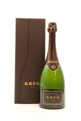 (1) 2002 Krug Vintage Brut, Champagne [JR18.5] [WE100] [RP97] [WS96] (GB)