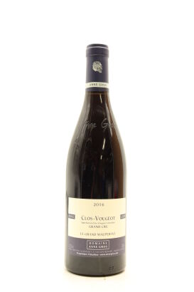 (1) 2016 Domaine Anne Gros Clos de Vougeot Grand Cru Le Grand Maupertui, Cote de Nuits [JR17]