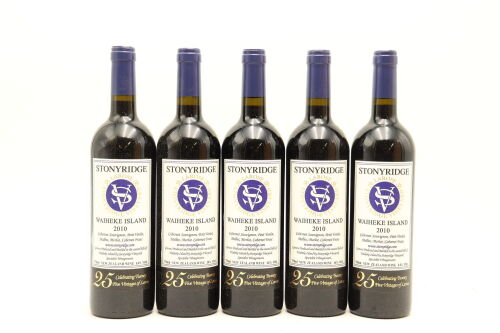 (5) 2010 Stonyridge Vineyard Larose, Waiheke Island