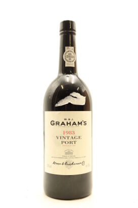 (1) 1983 W & J Graham's Vintage Port, Portugal [JR16.5]