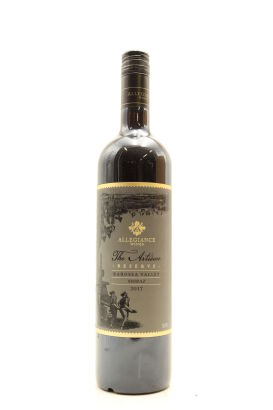 (1) 2017 Allegiance Wines The Artisan Reserve McLaren Vale Shiraz, Australia