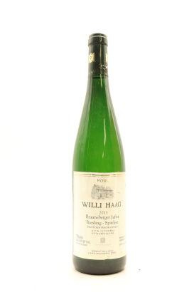 (1) 2013 Weingut Willi Haag Brauneberger Juffer Riesling Spatlese, Mosel