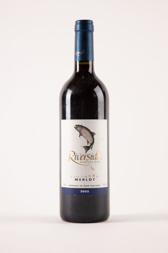 (1) 2002 Riverside Dartmoor Merlot, Hawkes Bay