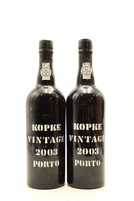 (2) 2003 Kopke Vintage Port, Portugal