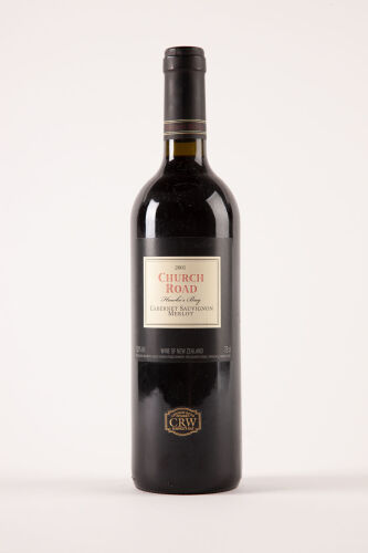 (1) 2001 Church Road Cabernet Merlot, Hawkes Bay