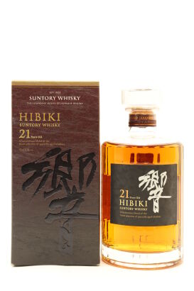 (1) Hibiki 21 Year Old Blended Japanese Whisky, 43% ABV